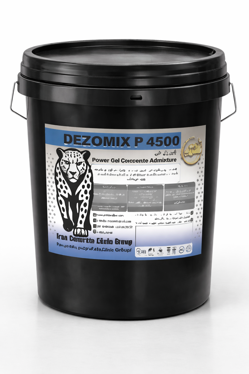 پاورژل میکروسیلیس الیاف‌دار Dezomix P-4500
