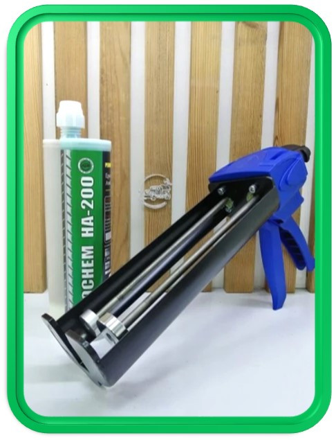 گان دستی تزریق چسب کاشت میلگرد