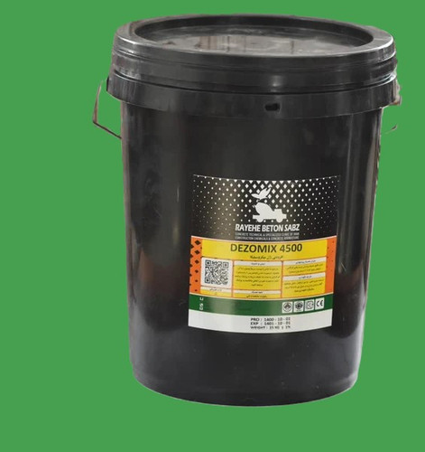 افزودنی ژل میکروسیلیس الیافدار DEZOMIX 4500 کلینیک بتن ایران ۲۵ کیلویی برای بتن با دوام بالا