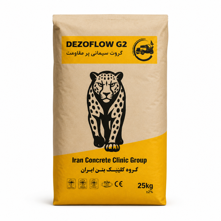 گروت سیمانی پرمقاومت DezoflowG2