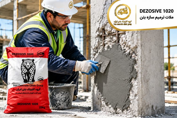 ملات تعمیری بر پایه سیمان Dezosive 1020