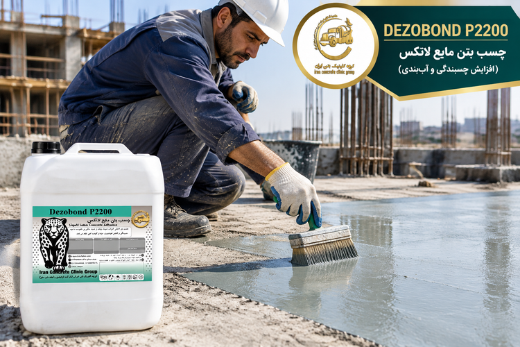 چسب بتن مایع لاتکس Dezobond P2200