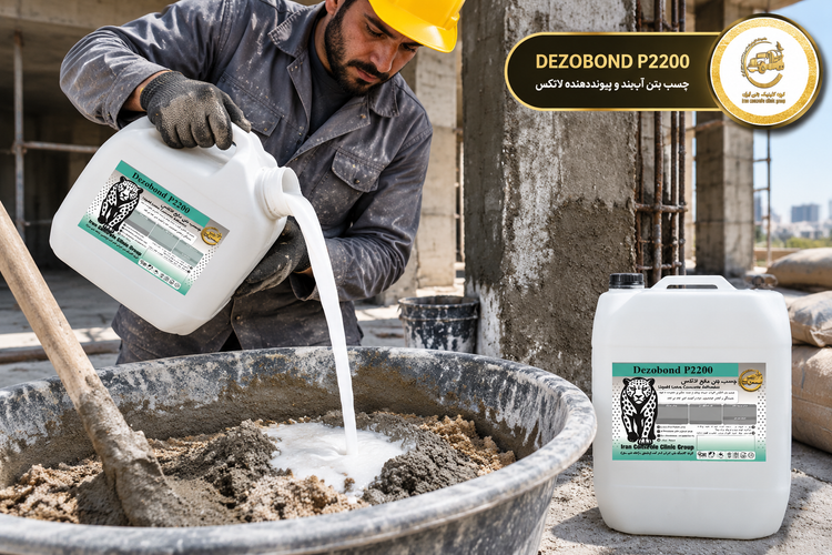 چسب بتن مایع لاتکس Dezobond P2200